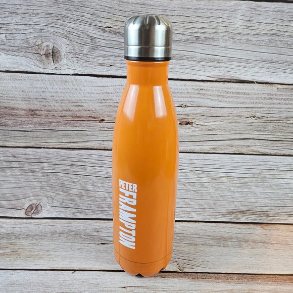 Nwt Peter Frampton Collector's Water beverage bottle, UT‎ Burnt orange - Picture 1 of 5